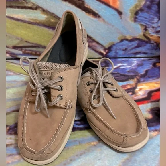 Sperry boat shoes size 7 - Picture 1 of 2